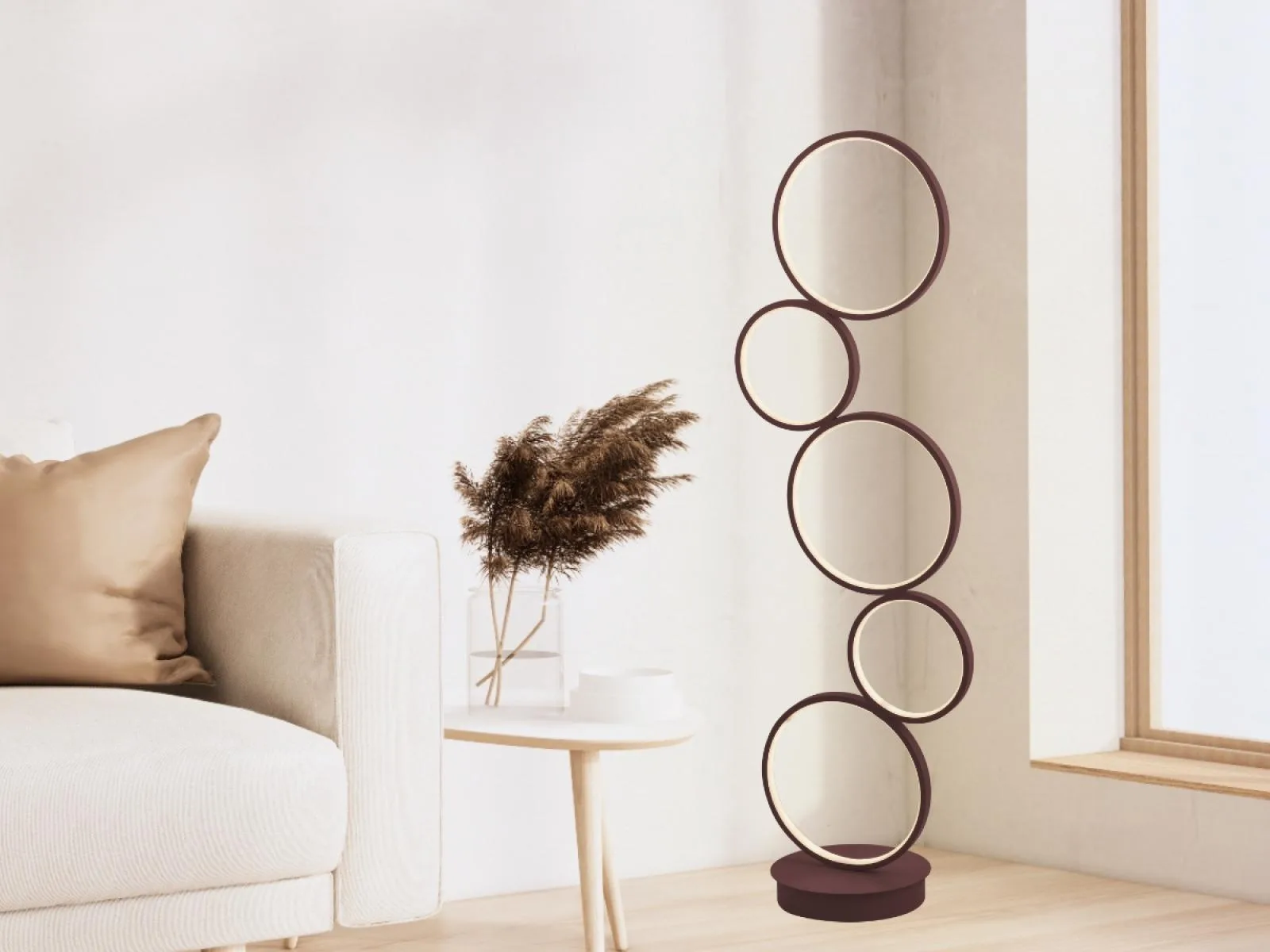LED dizajnová stojaca lampa 85W – Obrázok 27