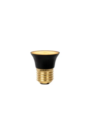 G45 - LED žiarovka - Ø 4,3 cm - LED 3 StepDim - E27 - 1x5W 2700K - čierna