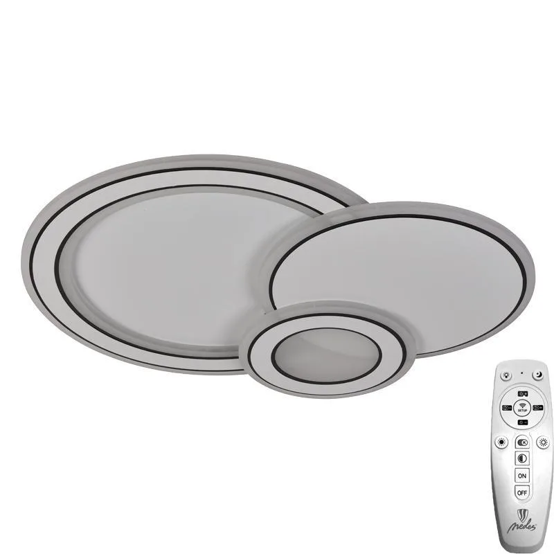 LED stropné svietidlo + diaľkový ovládač 40W - J1308/W – Obrázok 10