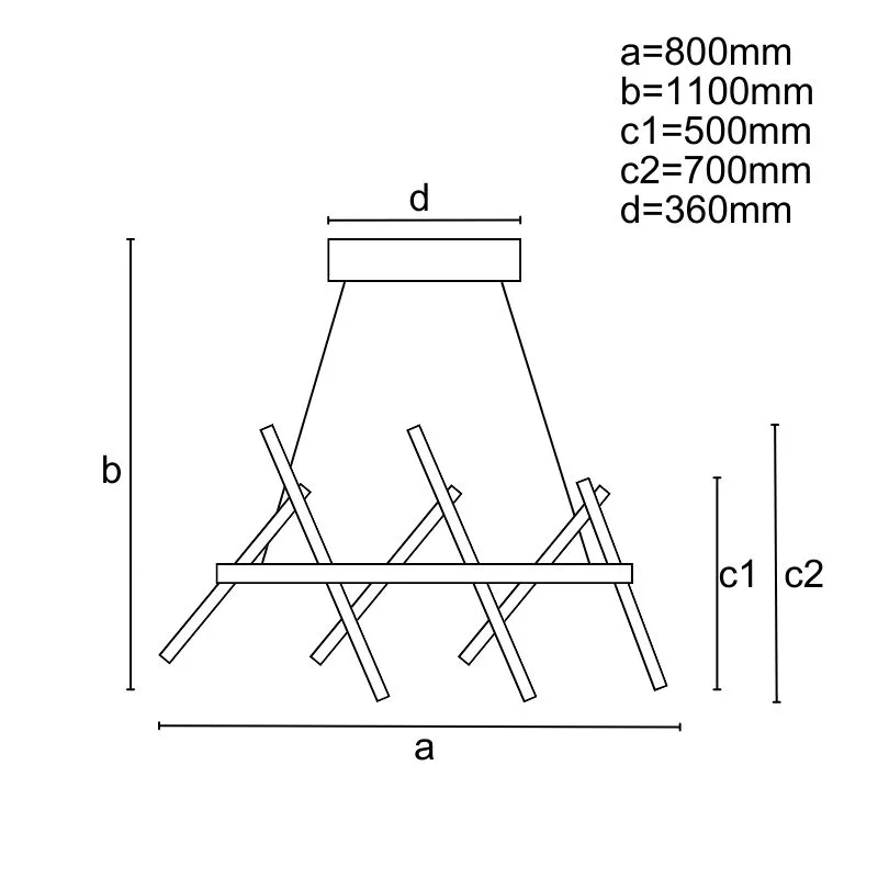LED závesné svietidlo + diaľkový ovládač 80W - J4356/B – Obrázok 7