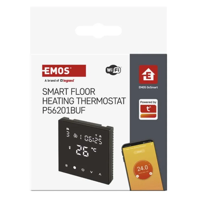 Podlahový programovateľný drôtový WiFi GoSmart termostat P56201BUF – Obrázok 15