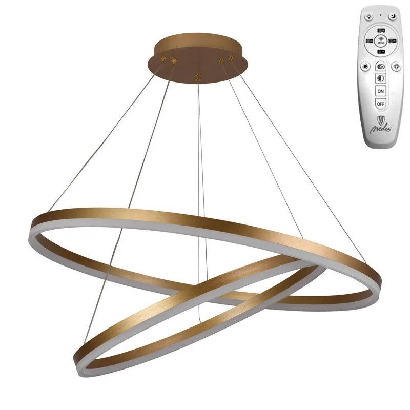 LED visiace svietidlo + diaľkový ovládač 100W - J4311/G – Obrázok 7