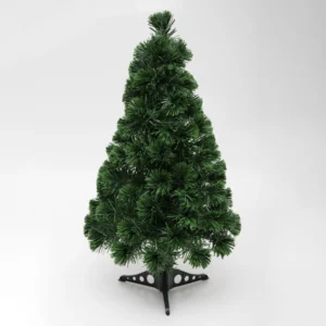 LED umelý stromček s optickými vláknami, 80 cm