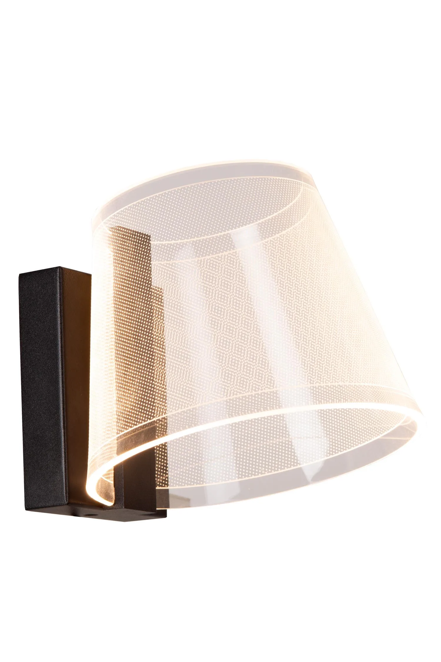 KORGIS – Nástenné svietidlo do kúpeľne – LED – 1x10 W, 3000 K – IP44 – priehľadné