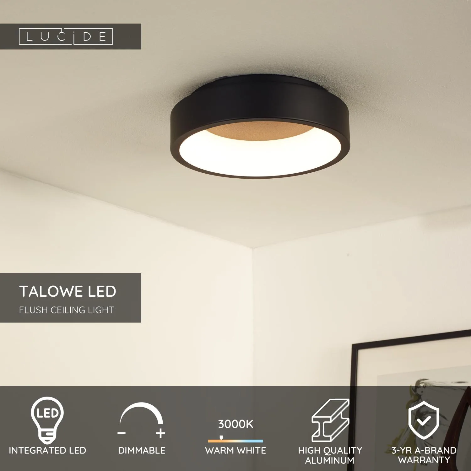 TALOWE LED - Zarovnané stropné svetlo – Obrázok 3