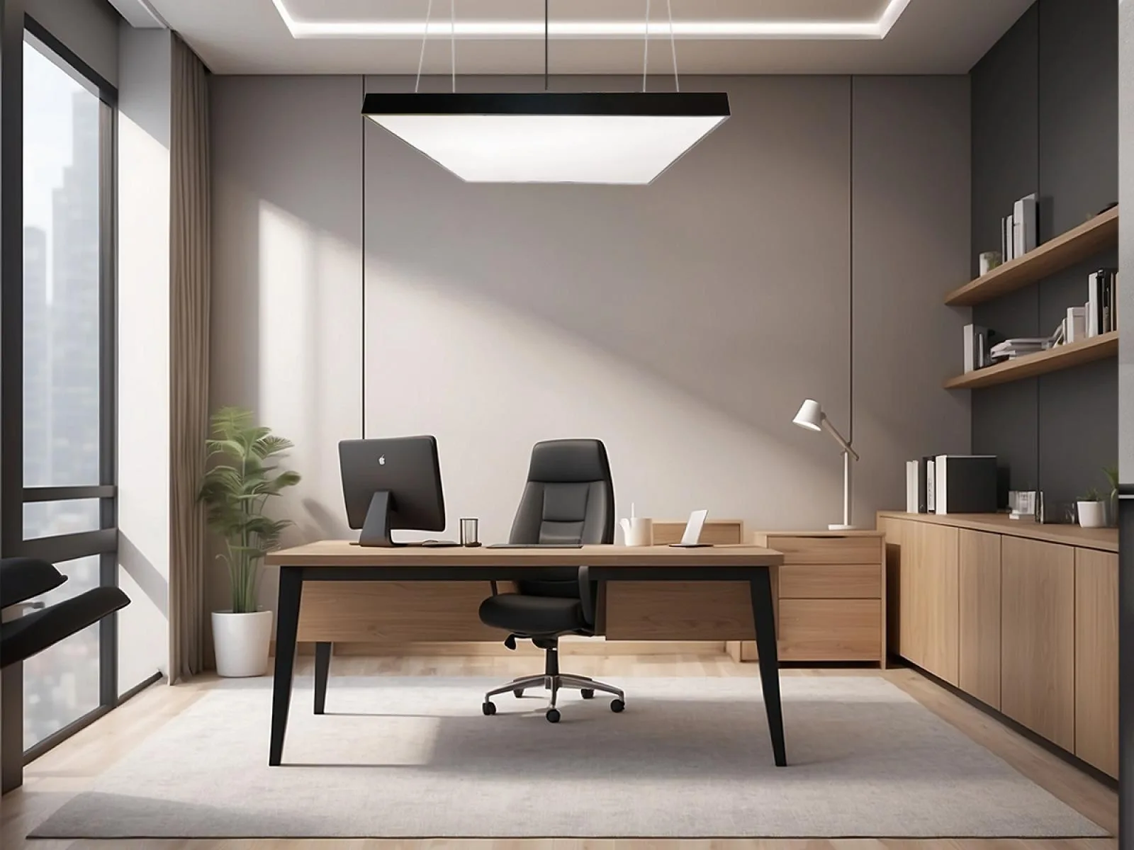 LED závesná lampa na lanku 240W / 4000K - LCL7224-H – Obrázok 7