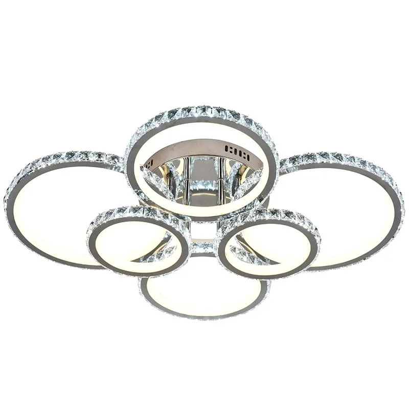 LED stropné svietidlo + diaľkový ovládač 205W - J2301/CH – Obrázok 4