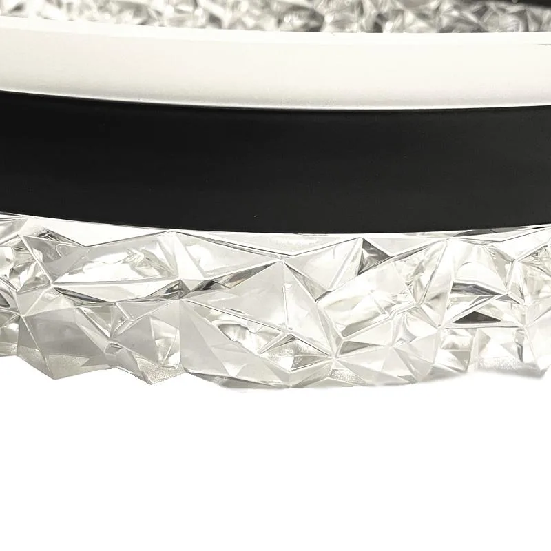 LED luxusné stropné krištáľové svietidlo s diaľkovým ovládačom 85W - TA1306/B – Obrázok 12