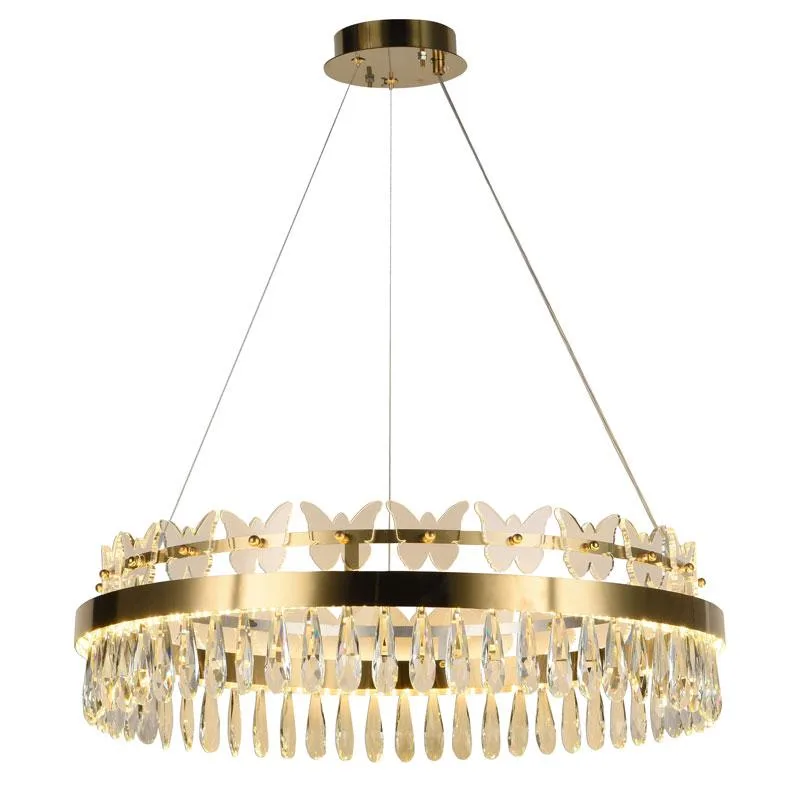 LED krištáľový luster + diaľkový ovládač 80W - J6341/C – Obrázok 3
