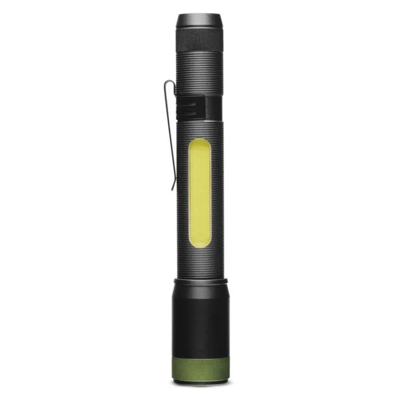 CREE + COB LED ručné svietidlo GP C33, 180 lm, 2× AA, fokus – Obrázok 12