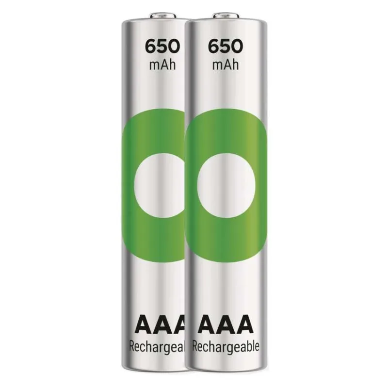 Nabíjacia batéria GP ReCyko 650 (AAA) 2 ks – Obrázok 2