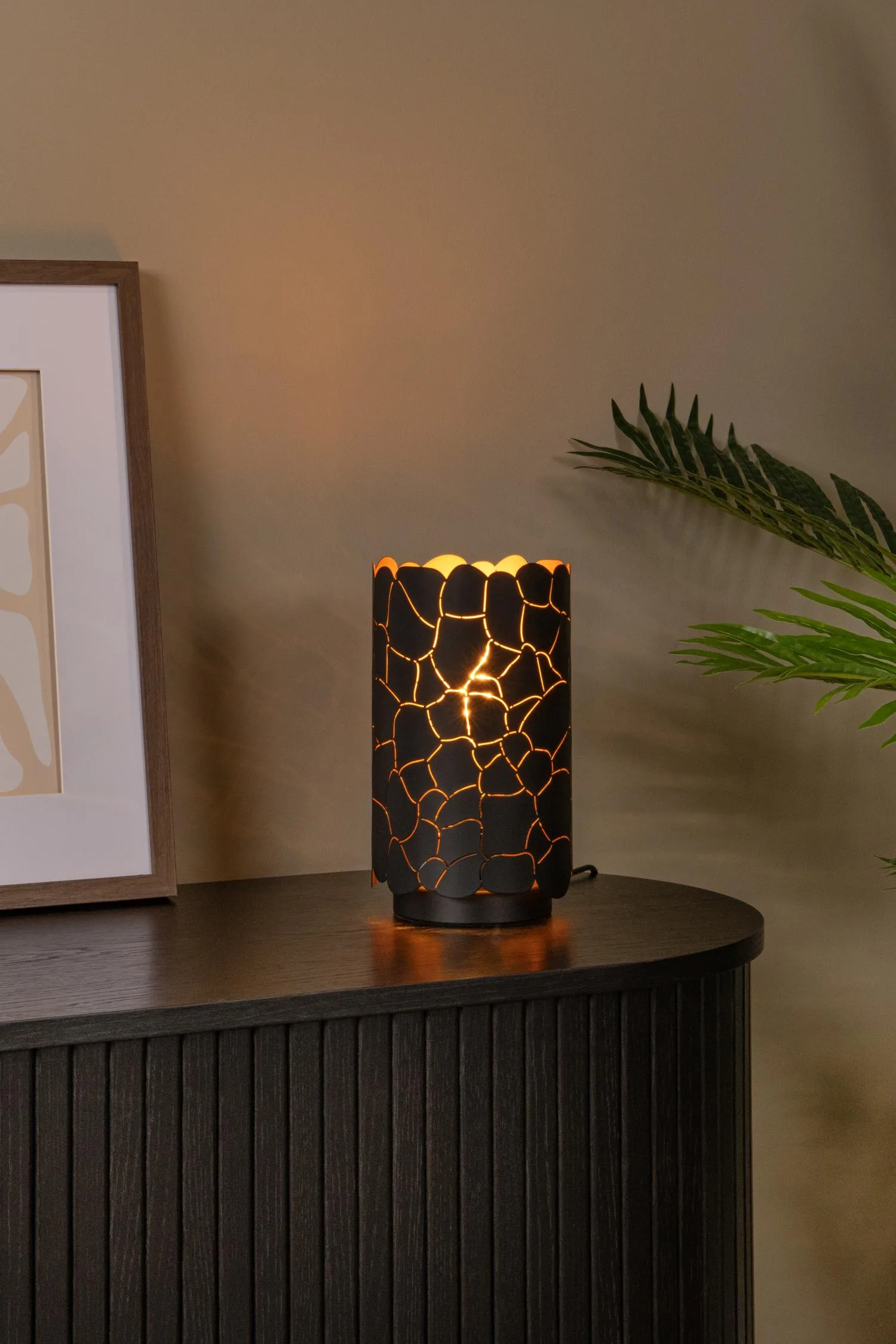 ALMELO - Stolná lampa - Ø 15 cm - 1xE27 - čierna – Obrázok 4