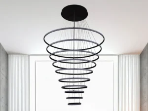 LED závesné svietidlo s diaľkovým ovládačom 365W - J4373/B