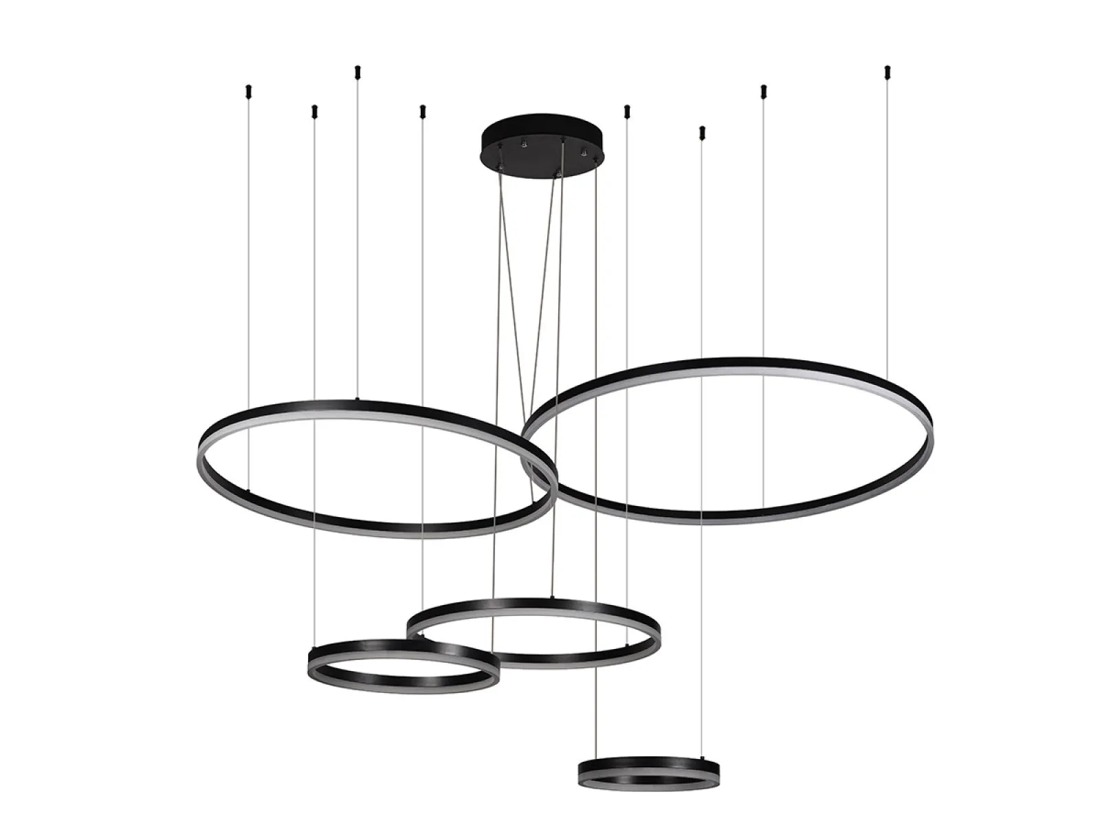 LED závesné svietidlo s diaľkovým ovládačom 220W – Obrázok 25