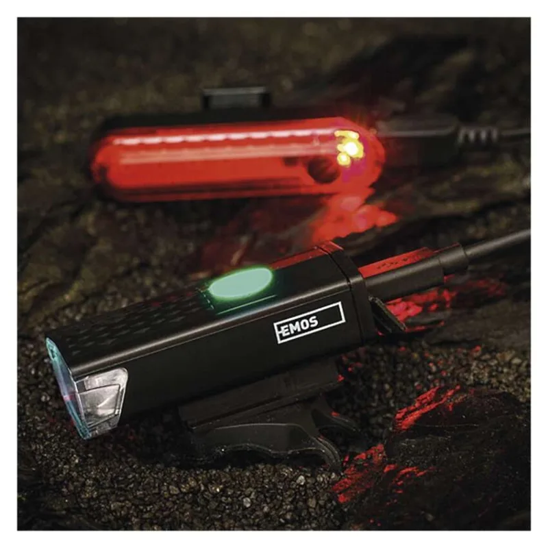 LED predné + zadné nabíjacie svietidlo na bicykel P3923, 90 lm – Obrázok 6