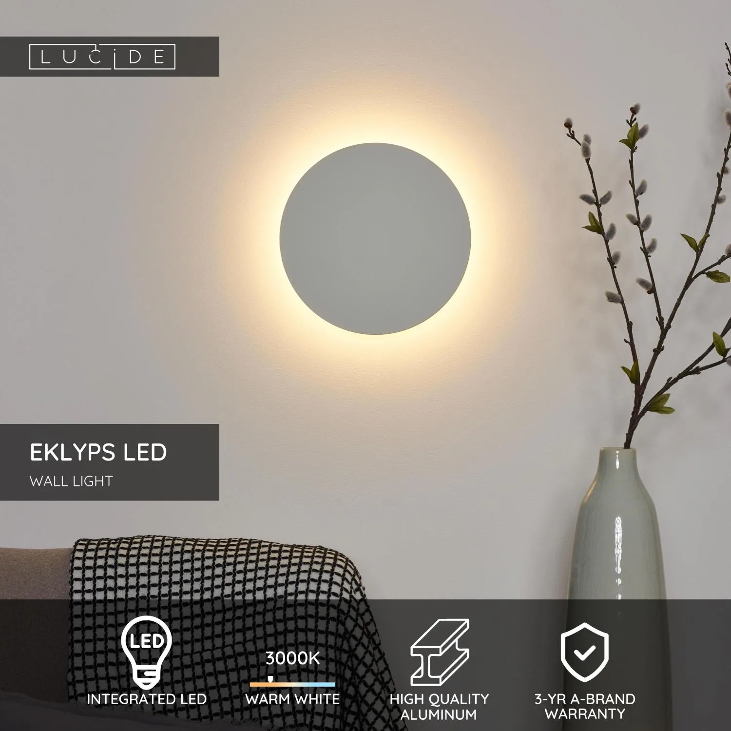 EKLYPS LED - Nástenné svetlo – Obrázok 21
