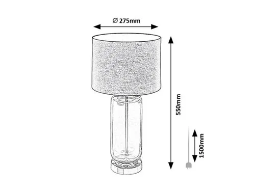 Rien – Stolná lampa – E27 – Obrázok 6