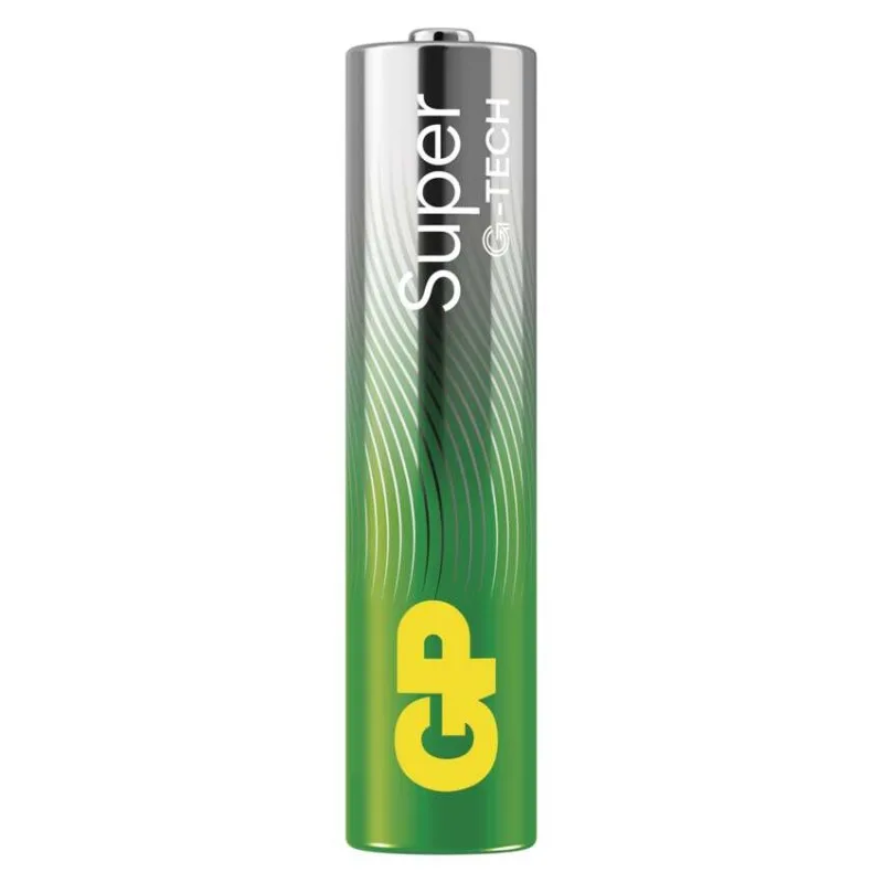 Alkalická batéria GP Super LR03 (AAA), 8 ks – Obrázok 4