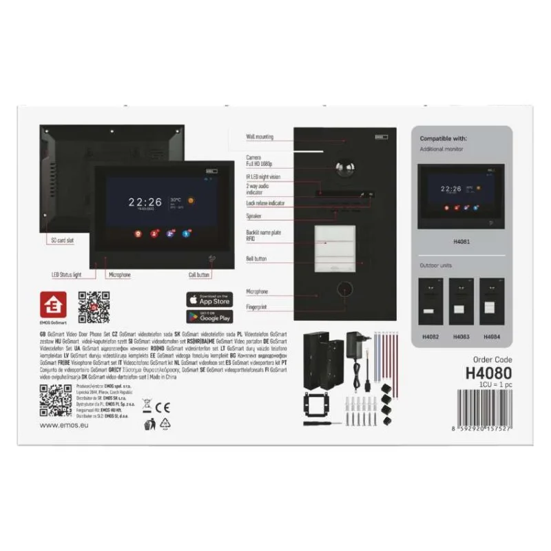 Sada domáceho video vrátnika GoSmart IP-880A 2WIRE s WiFi – Obrázok 13