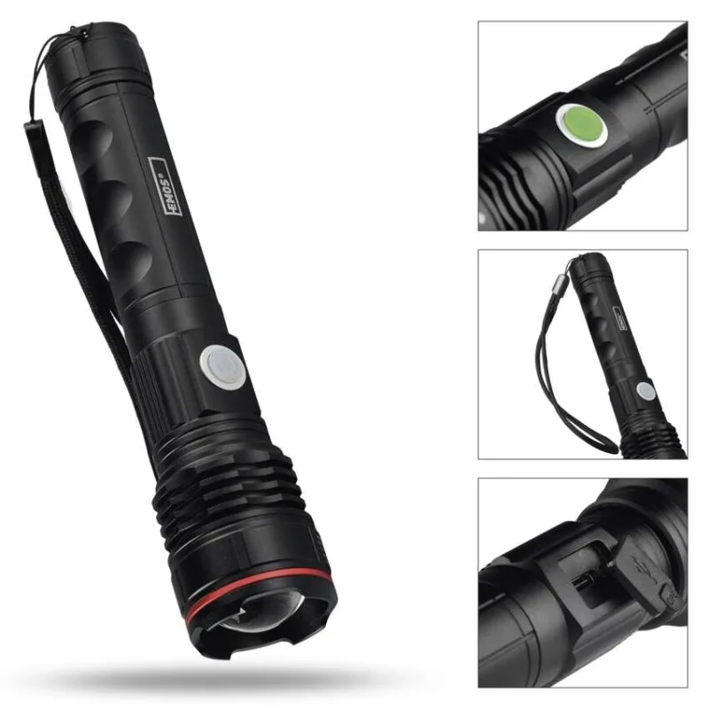 LED nabíjacie kovové svietidlo, 600 lm – Obrázok 16