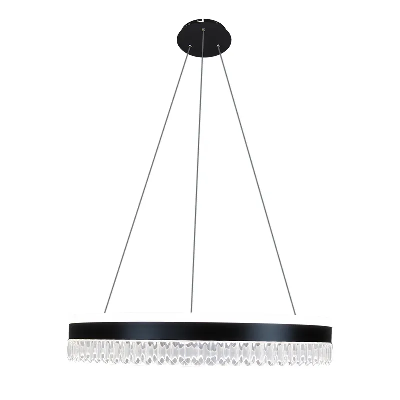 LED luxusné závesné krištáľové svietidlo s diaľkovým ovládačom 80W - TA2302/B – Obrázok 3