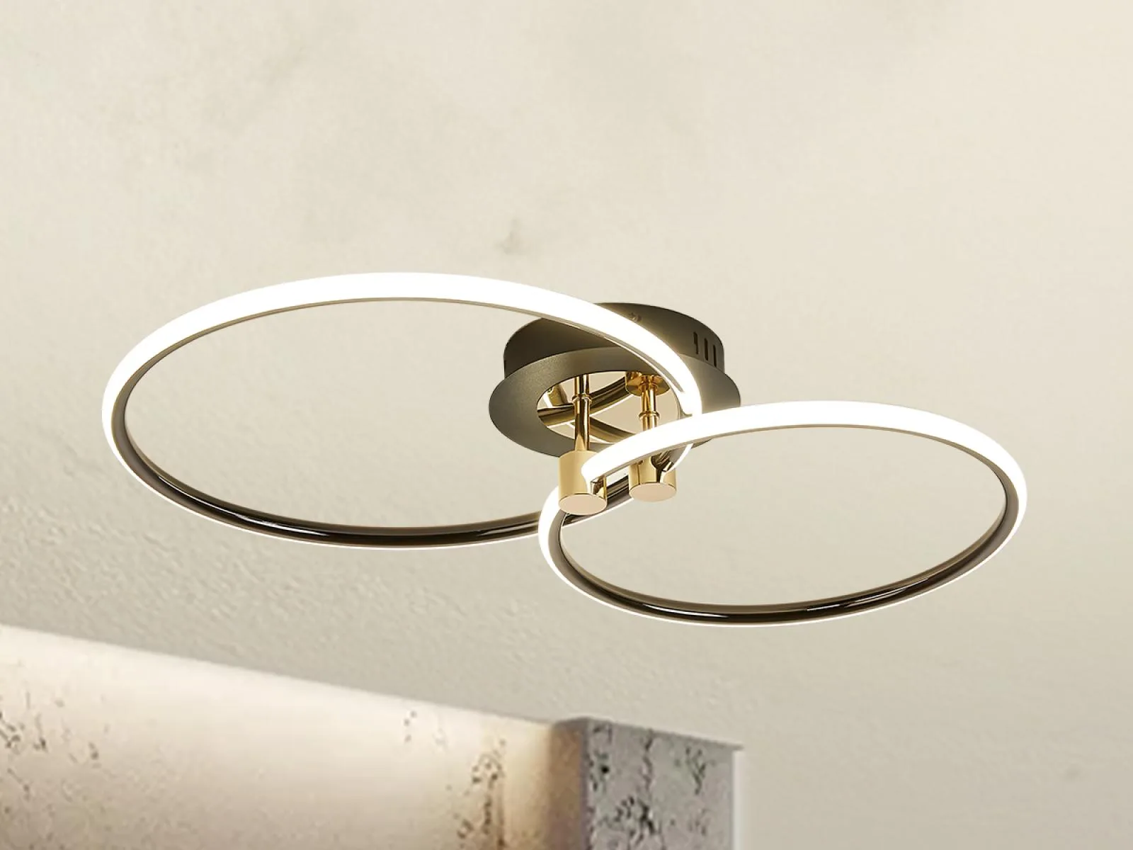LED stropné svietidlo s diaľkovým ovládačom 48W - TB1300/BG – Obrázok 12