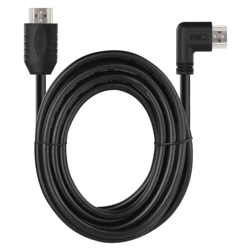 HDMI 2.0 high speed kábel A vidlica – A vidlica 90° 1,5m – Obrázok 3