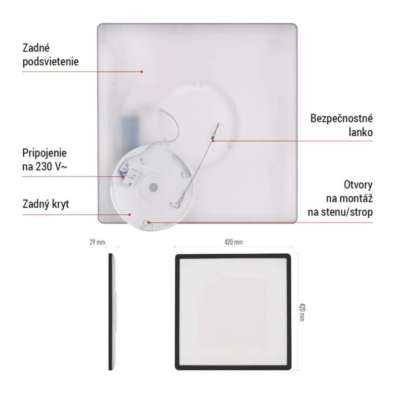 LED prisadené svietidlo FLORI – Obrázok 164