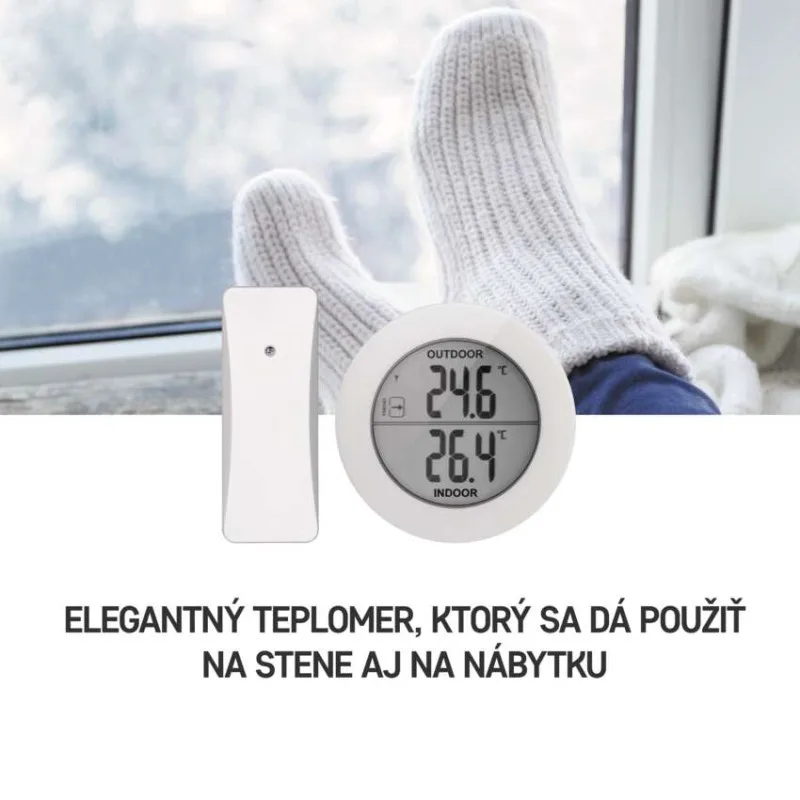 Digitálny teplomer, bezdrôtový snímač E0129 – Obrázok 4