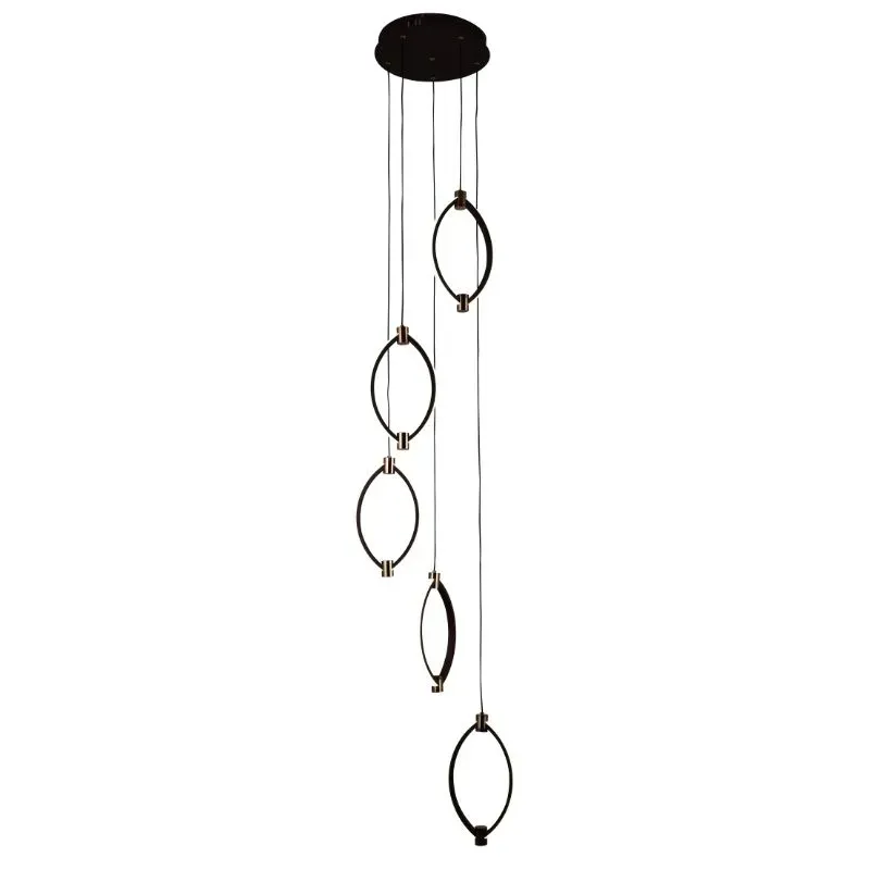 LED závesná lampa + diaľkový ovládač 70W - J4349/BR – Obrázok 5