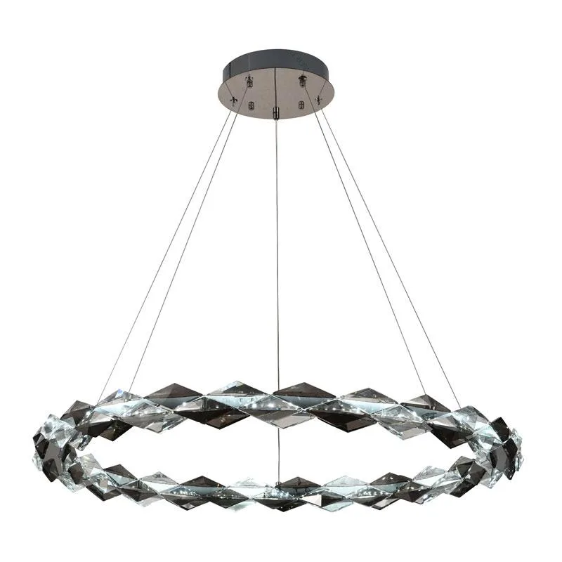LED závesné svietidlo na lanku + diaľkový ovládač 55W - J6328/CH – Obrázok 7