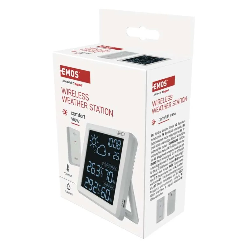 Domáca bezdrôtová meteostanica E8647W – Obrázok 4