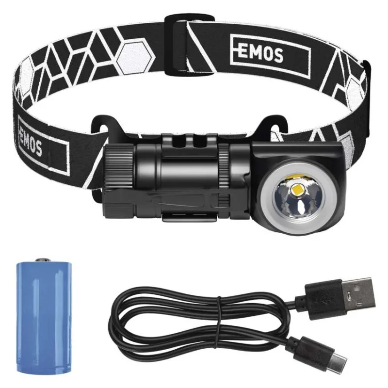 LED nabíjacia čelovka P3544, 500 lm, Li-Ion 800 mAh – Obrázok 20