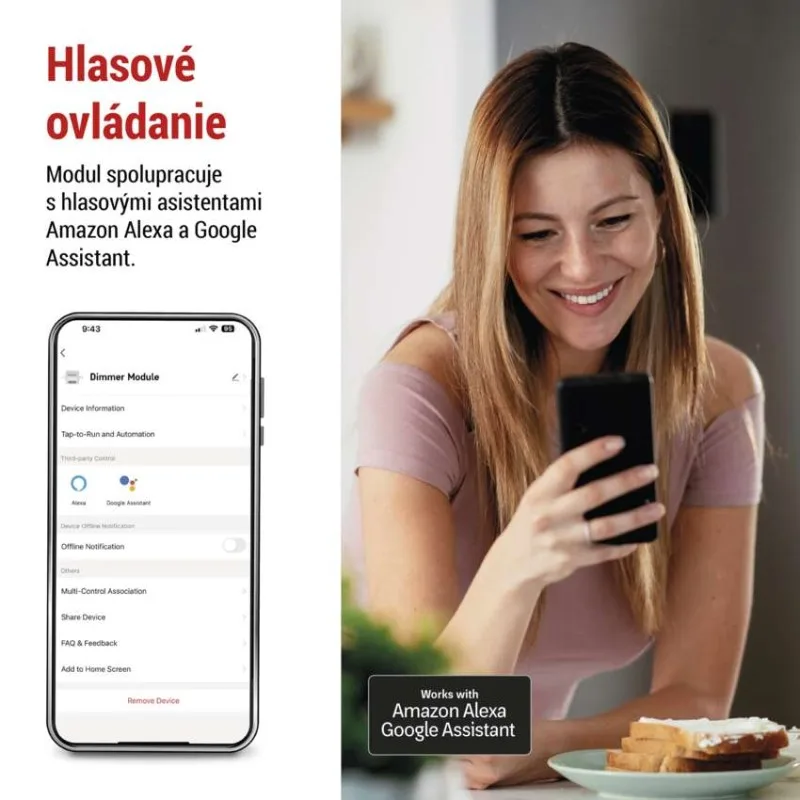 GoSmart modul stmievania IP-2111DZ, ZigBee, 1-kanálový – Obrázok 8