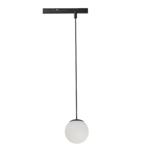 XFIVE REC./SURF. SUSP. GLOBE SATIN GLASS & MBK BASE fi60mm 5W 48V DC 100dgr CRI.90 IP40