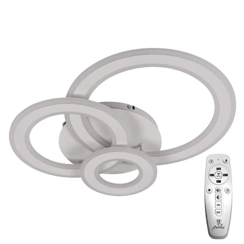 LED stropné svietidlo + diaľkový ovládač 90W - J1300/W – Obrázok 3