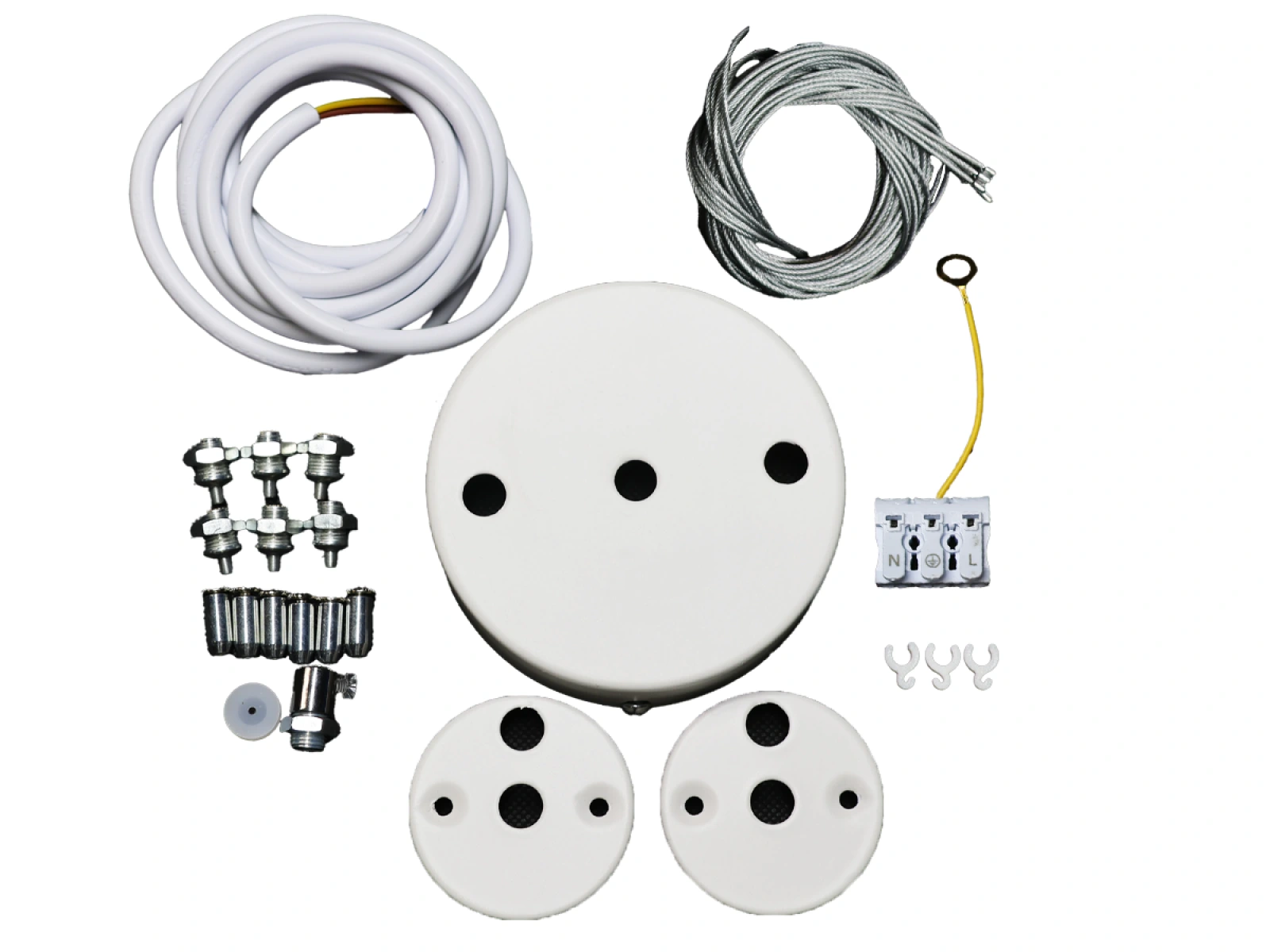 Závesné príslušenstvo biele pre LED svietidlá CL7 - SN713 – Obrázok 2
