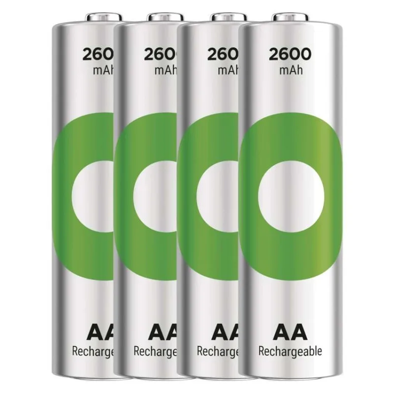 Nabíjacia batéria GP ReCyko 2600 (AA) 4 ks – Obrázok 2