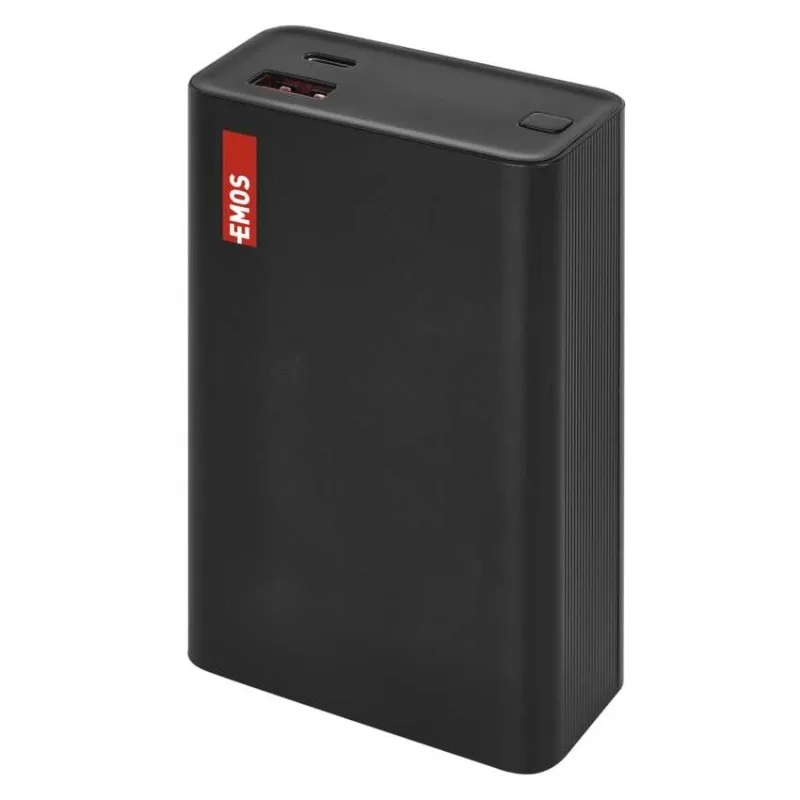 Power bank EMOS NTBF20, 20 000 mAh, 65 W PD, čierny – Obrázok 2