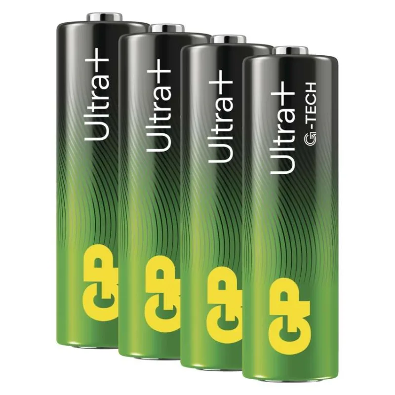 Alkalická batéria GP Ultra Plus LR6 (AA), 4 ks – Obrázok 8