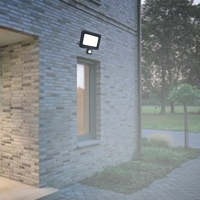 Vonkajší čierny LED reflektor 50W / 4000K - LF0024S – Obrázok 4