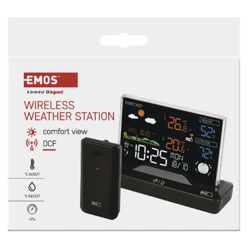 Domáca bezdrôtová meteostanica E8620 – Obrázok 13