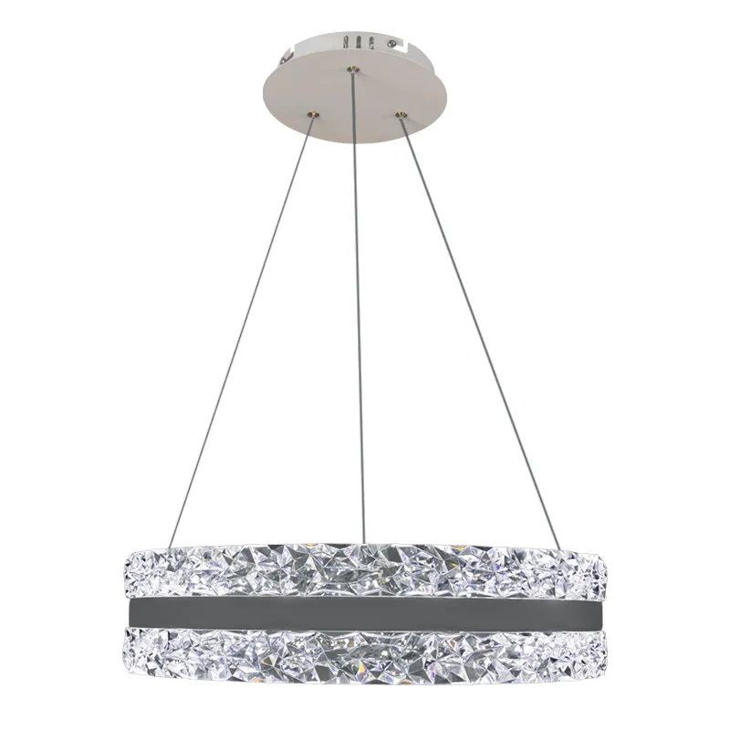 LED luxusné závesné krištáľové svietidlo s diaľkovým ovládačom 80W - TA2303/W – Obrázok 4