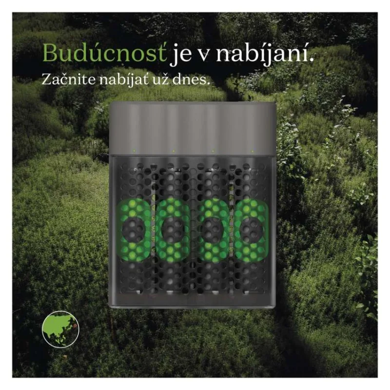GP nabíjačka batérií Speed M452 + 4AA ReCyko 2600 – Obrázok 7