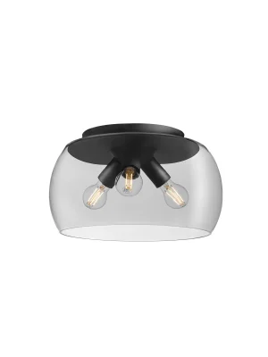 CROMA PL 3x42W E27 BLACK /SMOKEY stropné