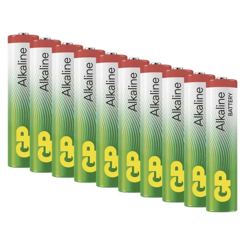 Alkalická batéria GP Alkaline LR03 (AAA), 10 ks – Obrázok 3