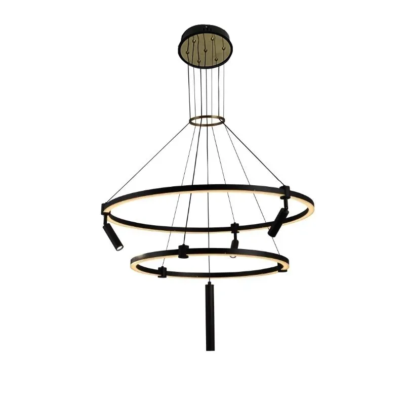 LED závesné svietidlo na lanku + diaľkový ovládač 140W - J7304/B – Obrázok 13
