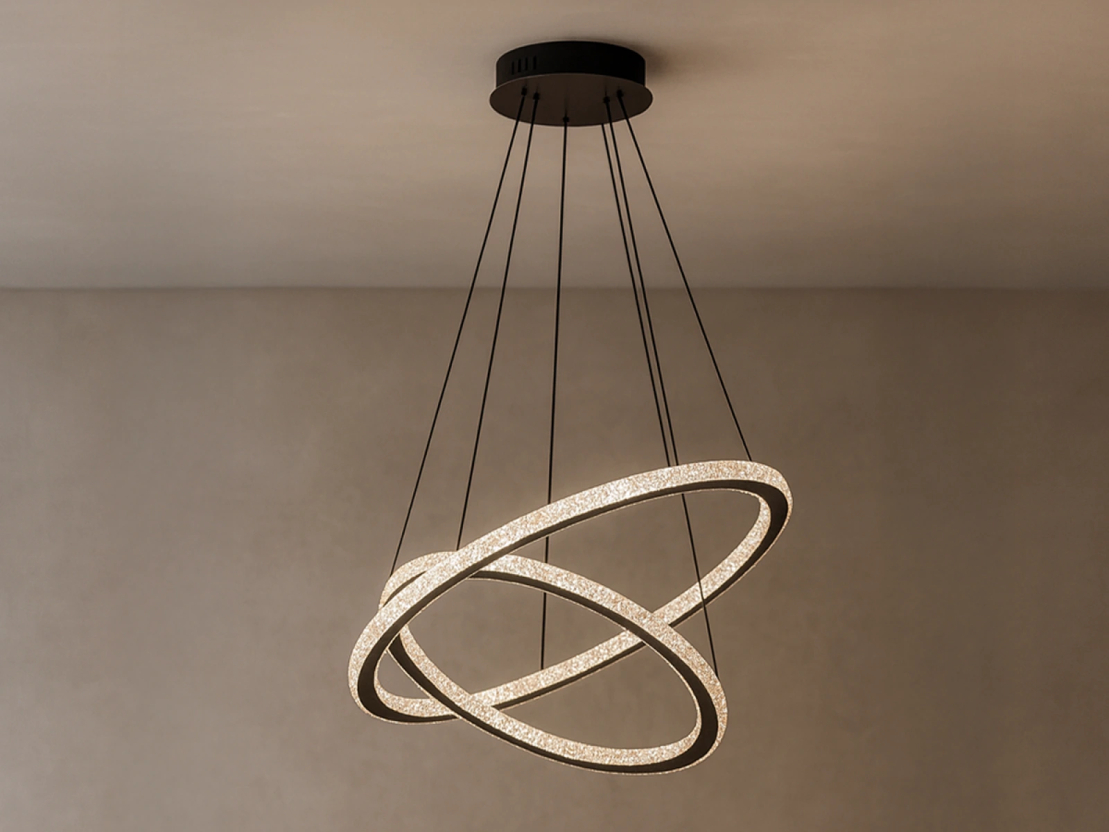 LED závesné svietidlo s diaľkovým ovládačom 150W - TA2314/B