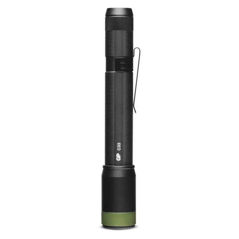 CREE + COB LED ručné svietidlo GP C33, 180 lm, 2× AA, fokus – Obrázok 7