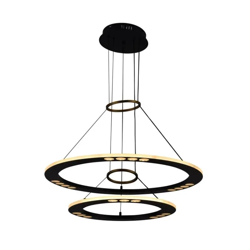 LED závesná lampa na lanku + diaľkový ovládač 65W - J7301/B – Obrázok 8